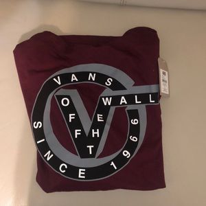 Vans sweat shirt never been worn